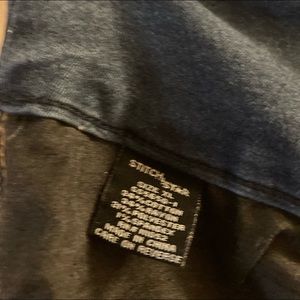 Stitch XL stretch jeans. Comfortable waistband.